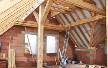 High Onn attic trusses